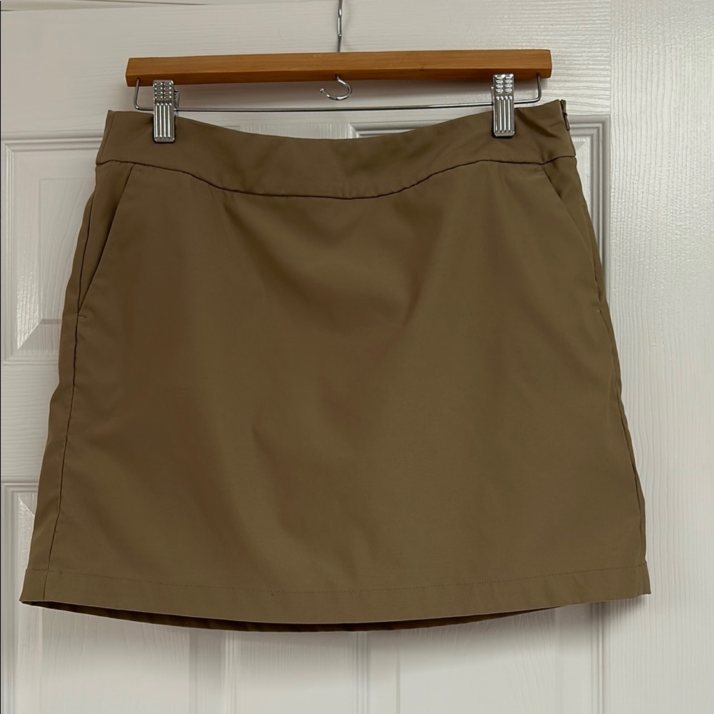 Nike Tan Golf Skort